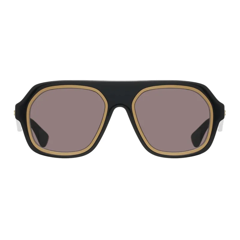Bottega Veneta Aviator Frame Sunglasses-0