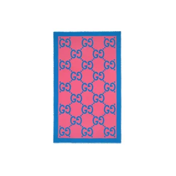 GUCCI Cotton Silk Knit Scarves Men's
