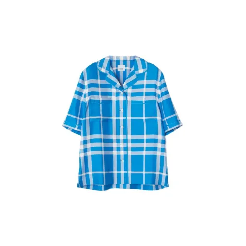 Burberry Shirts Women's Vivid Blue