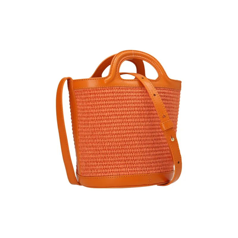 MARNI Logo Embroidered Bucket Bag-1