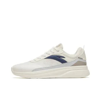 Anta Traveler GZ Anti Slip Wear Resistant Low Top Casual Shoes Men's White Gray Blue
