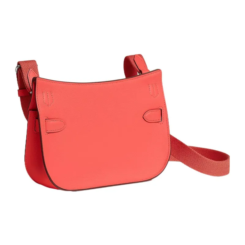 HERMES Jypsiere Evercolor Calfskin Shoulder Bag Crossbody Bag Mini Women's Texas Pink-2