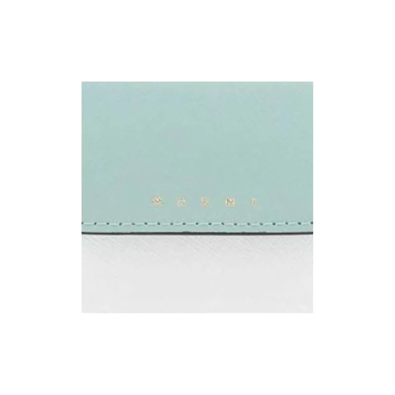 MARNI Logo Print Two Tone Coin Purse-4