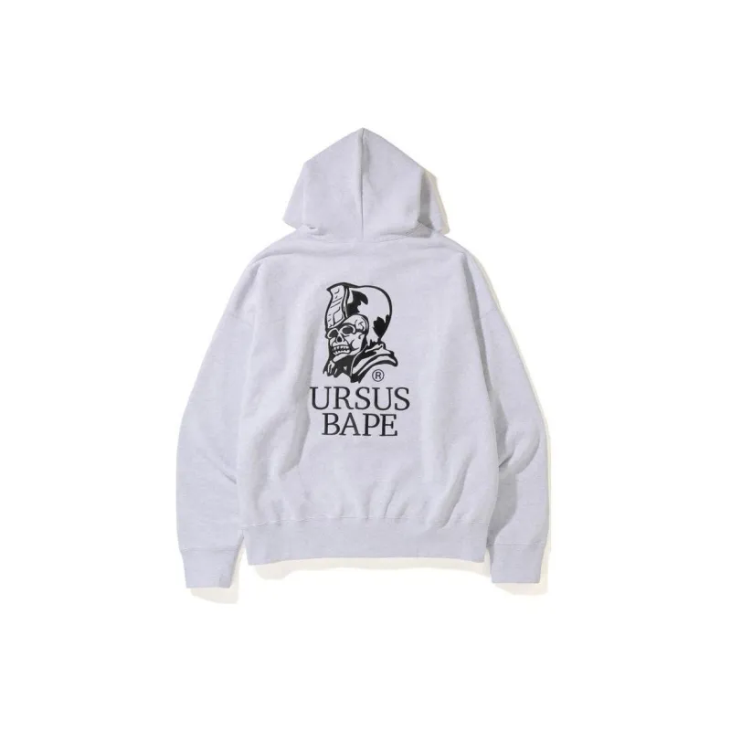 Bape Ursus Loose Fit Zip Up Hoodie-5