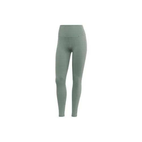 Adidas Sports Pants Women's Silver Green