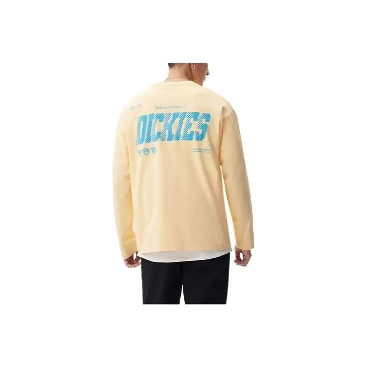 Dickies T Shirt Men's Light Yellow-1