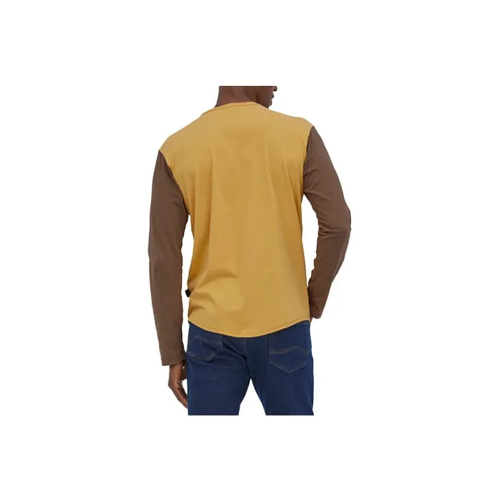 Patagonia T Shirts Men Yellow-1