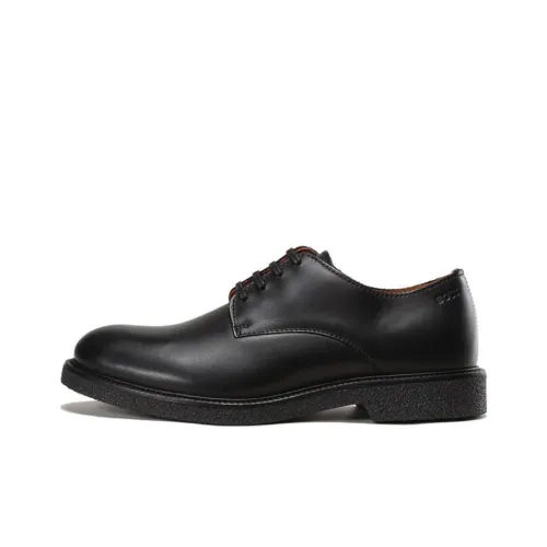 HUGO BOSS Dress Shoes Men Low-Top Black