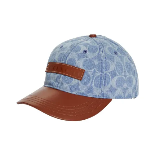 COACH Baseball Caps Unisex Blue