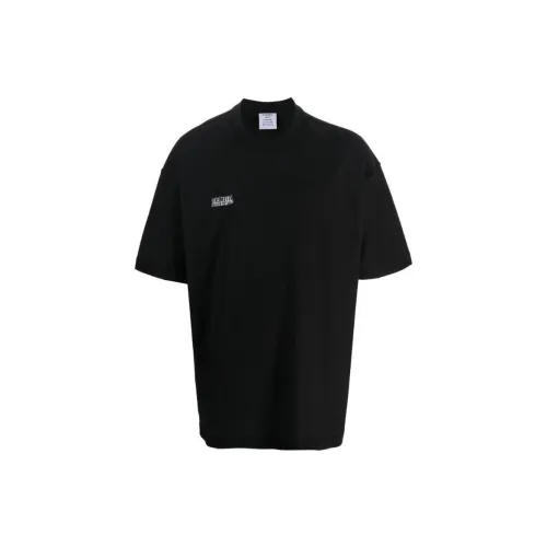 Vetements T-Shirts Unisex Black