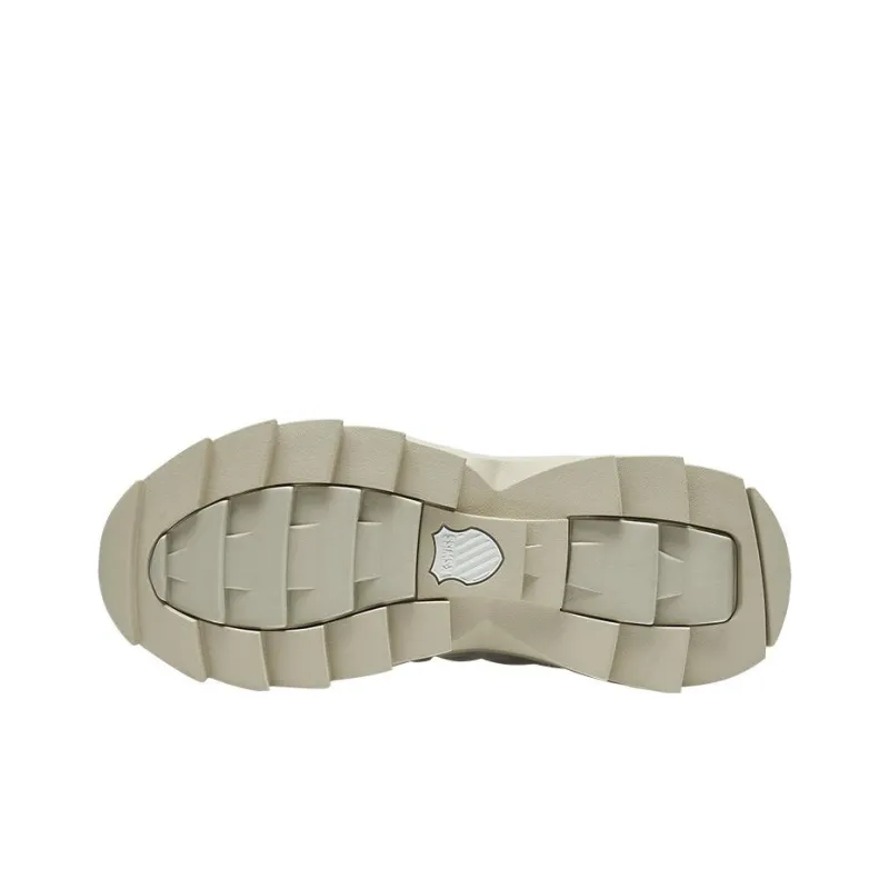 KSWISS Shock Absorbers With Slip Resistant Features Low Top Sports Casual Shoes Beige-5