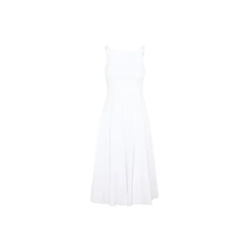 THEORY Sleeveless Dresses Women's White