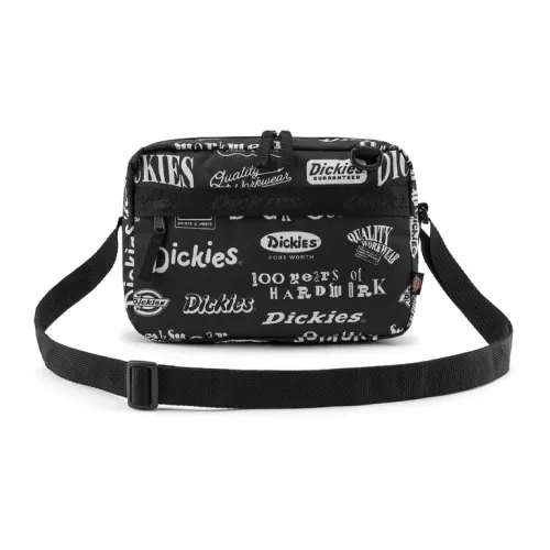 Dickies Polyester Shoulder Bag Crossbody Bag Unisex Black White