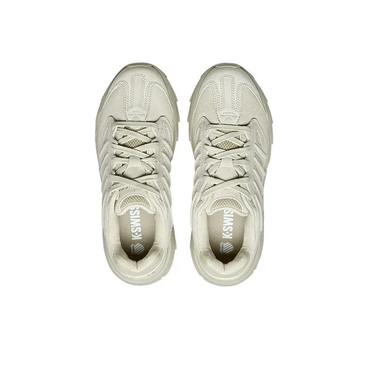 KSWISS Shock Absorbers With Slip Resistant Features Low Top Sports Casual Shoes Beige-3