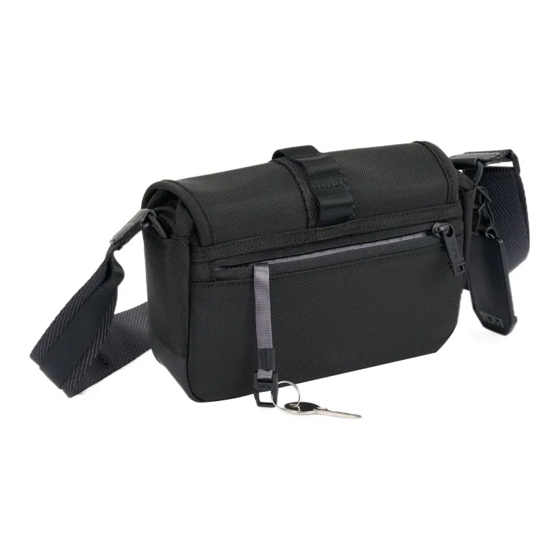 TUMI Nylon Shoulder Bag, Crossbody Bag Men's Black-1