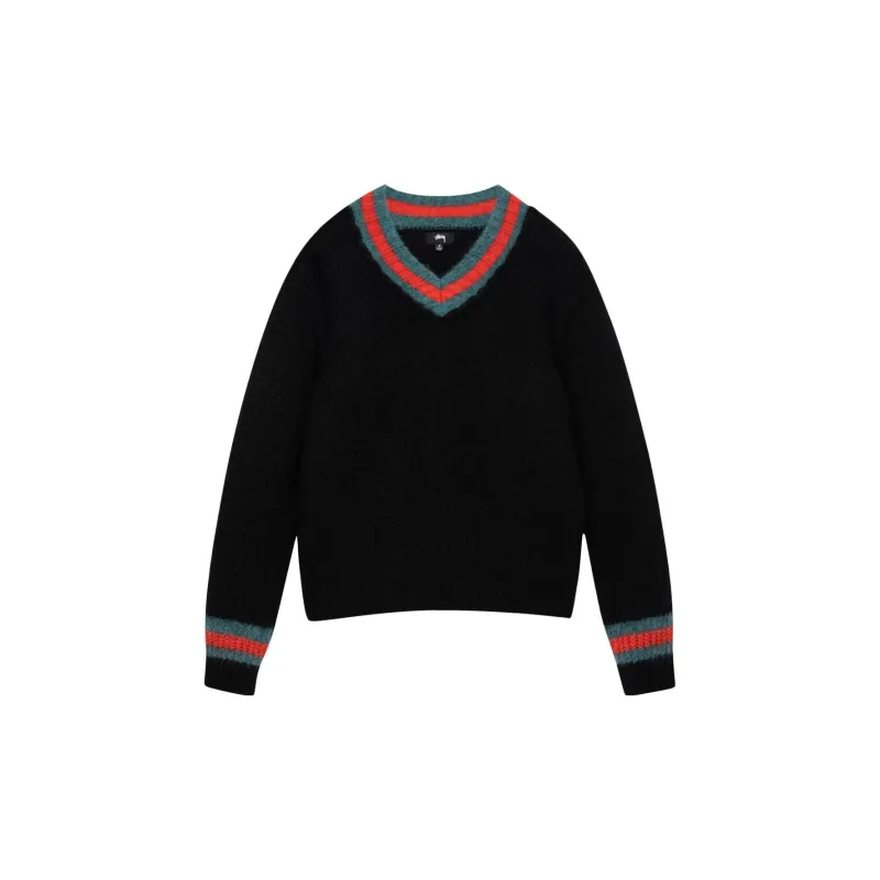 Stussy Mohair Tennis Sweater - POIZON