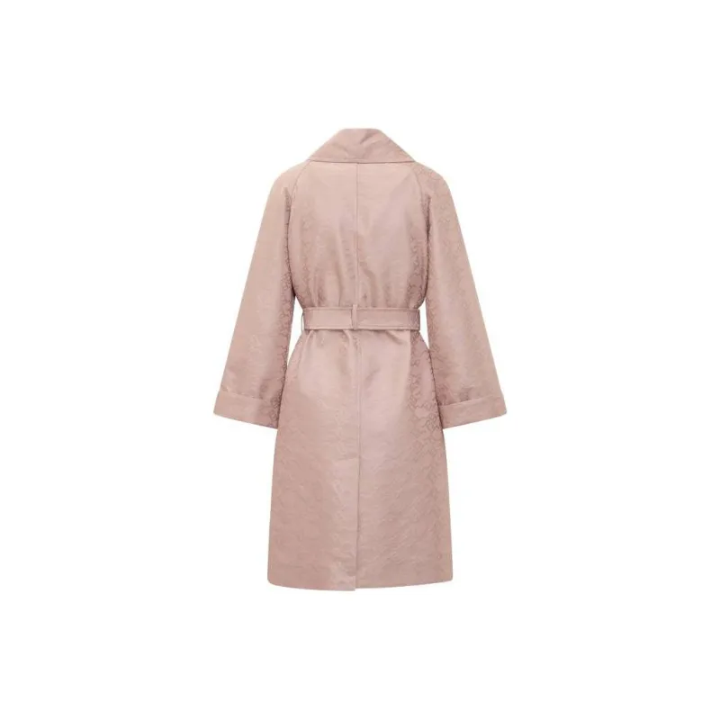 PINKO Trench Coats Women's Pink-1