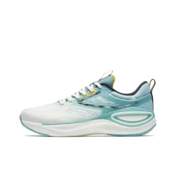 XTEP Cloud Wings Cushioning Anti Slip And Wear Resistant Low Top Running Shoes White Blue