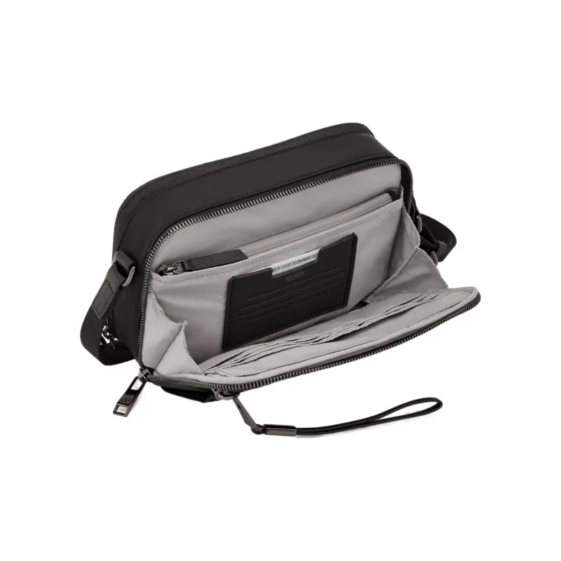 TUMI Nylon Shoulder Bag, Crossbody Bag Women's Black-2
