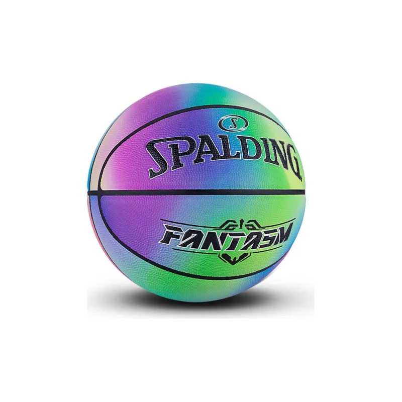 SPALDING Spirit Series PU Basketball Purple Blue Green Size 7 Training Unisex-2