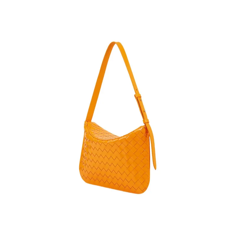 Bottega Veneta Small Flap Shoulder Bag Orange-1