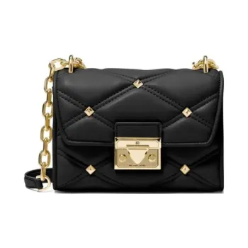 MICHAEL KORS Polyurethane Crossbody Bag, Shoulder Bag Trumpets Women's Black