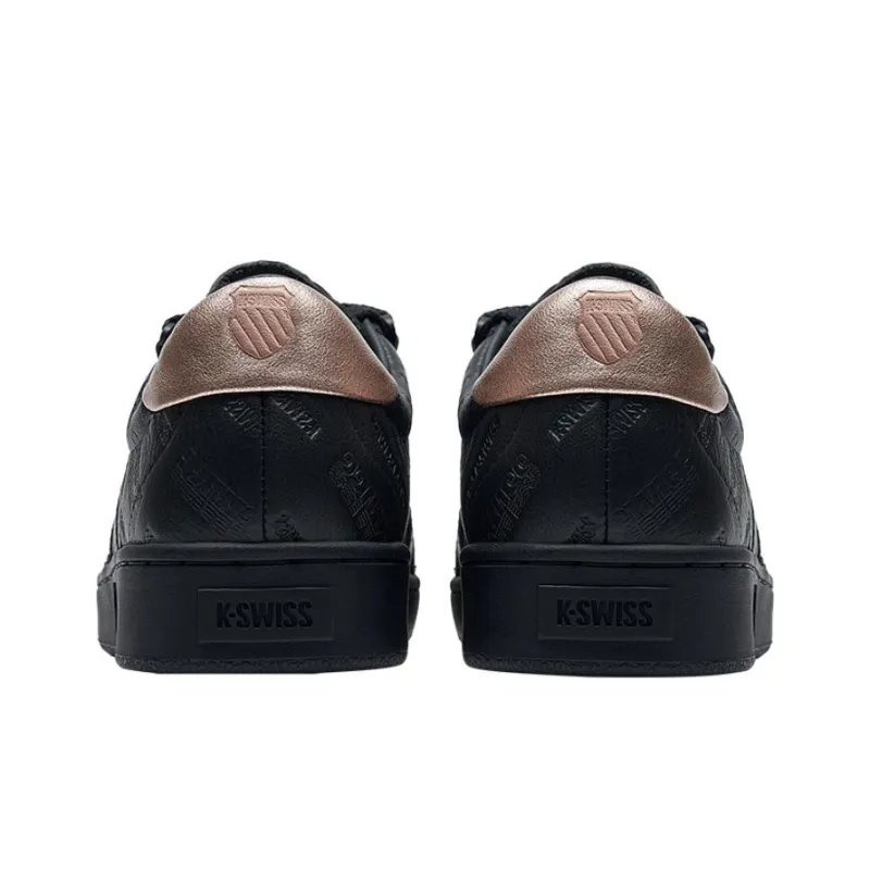KSWISS Classic 66 Slip Resistant Shock Absorbers Low Top Skateboard Shoes Women's Black-4