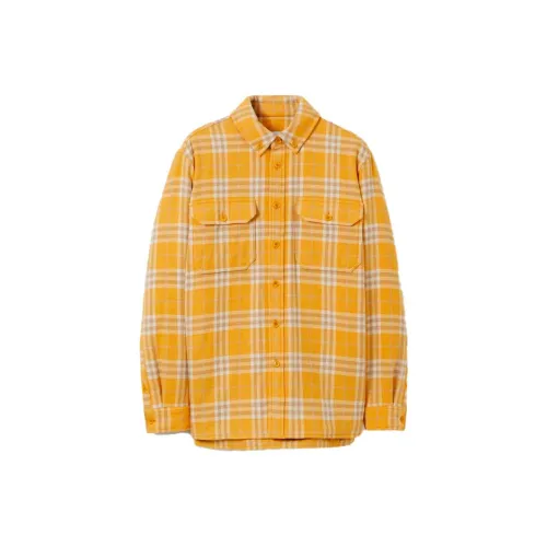 Burberry Puffer Jackets Men Yellow