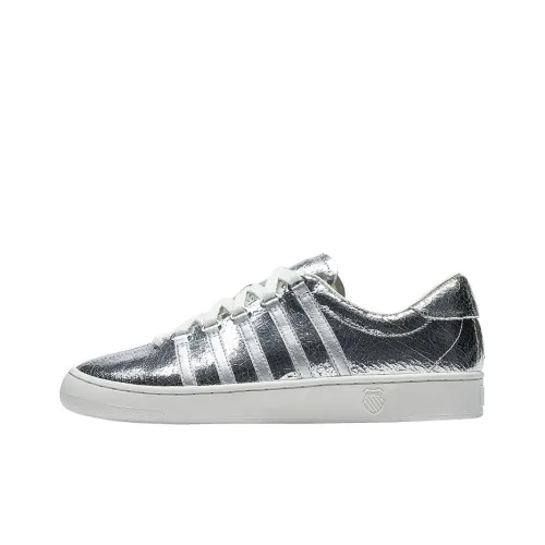 K·SWISS Skateboard Shoes Men Low-Top Silver