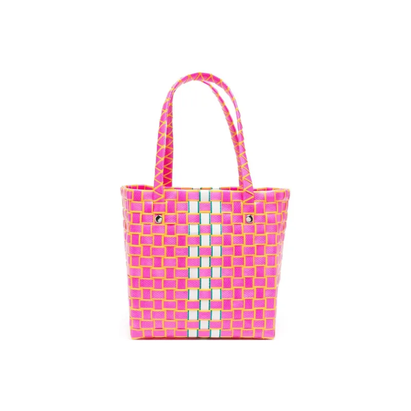MARNI Polypropylene Basket Bag, One Shoulder Handbag Regular Women's Fuchsia-1