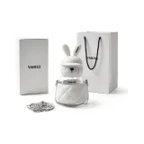 Cocoa Plastic Cup-White Rabbit