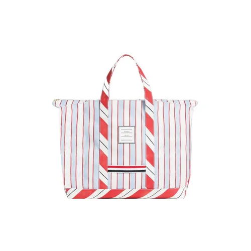 THOM BROWNE Striped Medium Tool Tote Bag