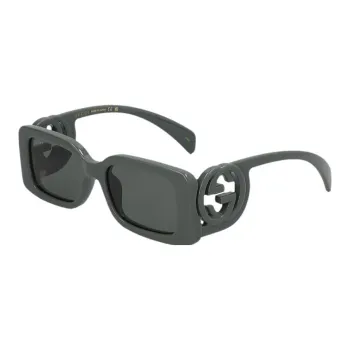 GUCCI Sunglasses Women's Gray Green