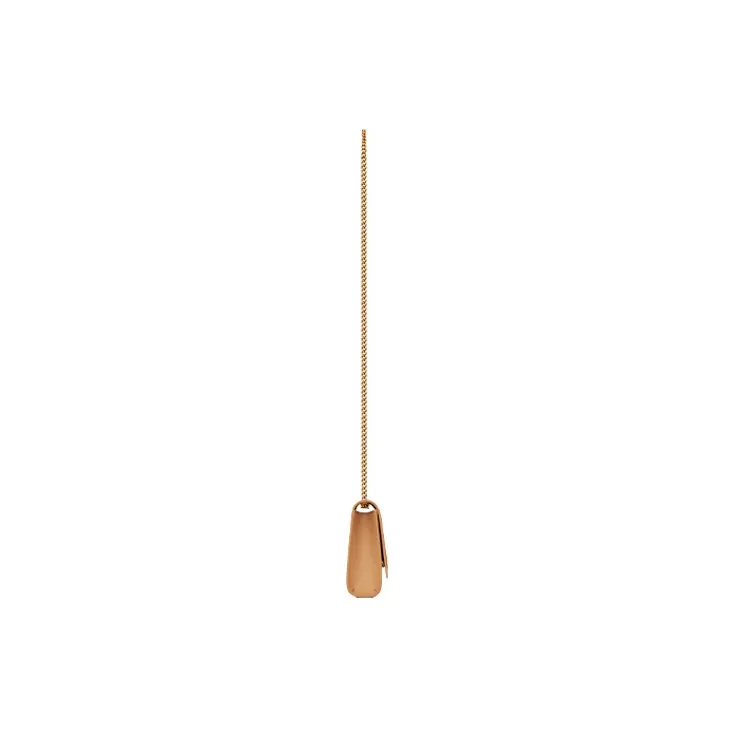 SAINT LAURENT KATE Cow Leather Crossbody Bag Shoulder Bag Small Size Women's Light Brown-8