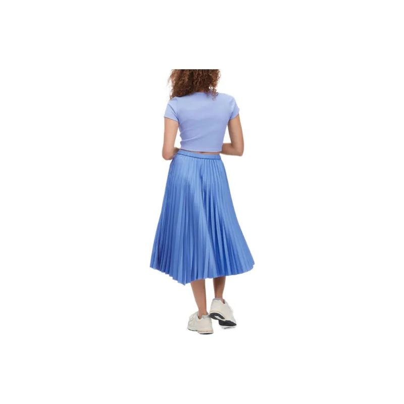 UNIQLO Casual Long Skirts Women's Sky Blue-1