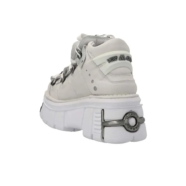 NEW ROCK x Vetements Low-Top Casual Shoes Unisex White-2