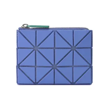 ISSEY MIYAKE Polyester Card Holder, Wallet Women's Blue