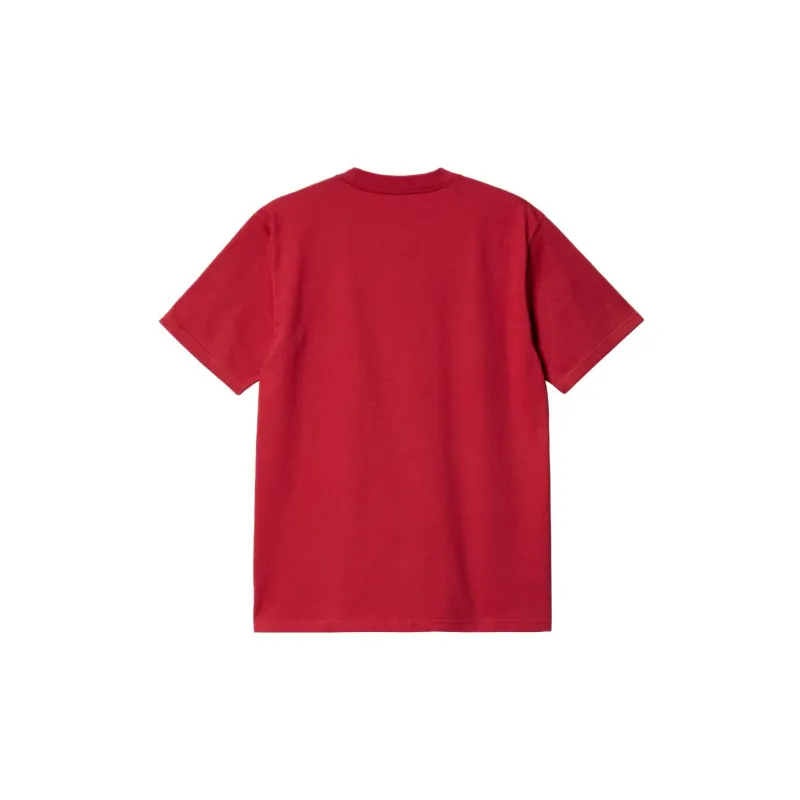 Carhartt WIP T Shirts Men Red-1