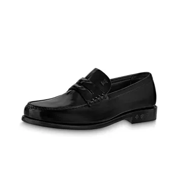 LOUIS VUITTON Monceau Casual Shoes Men's Black
