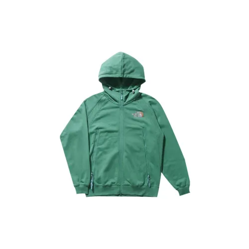 Clot X THE NORTH FACE North X CLOT Co-brand Sweatshirts Men Pale Greenish Blue