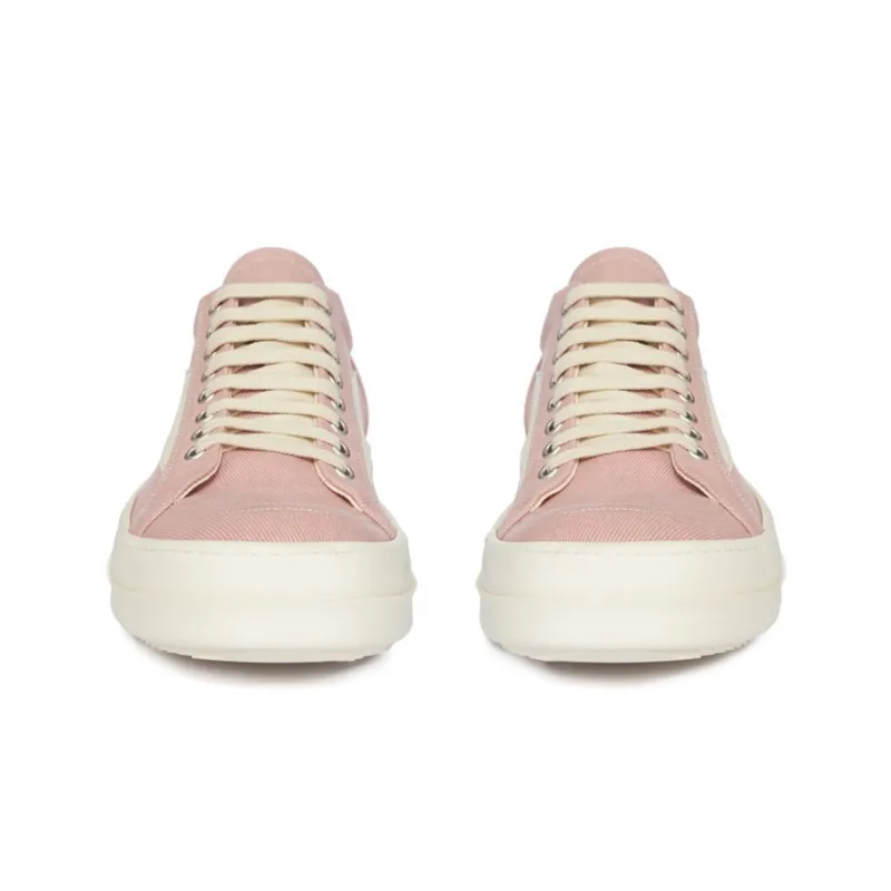 Rick Owens DRKSHDW Low Top Stylish Skateboarding Shoes Men's Pink-2