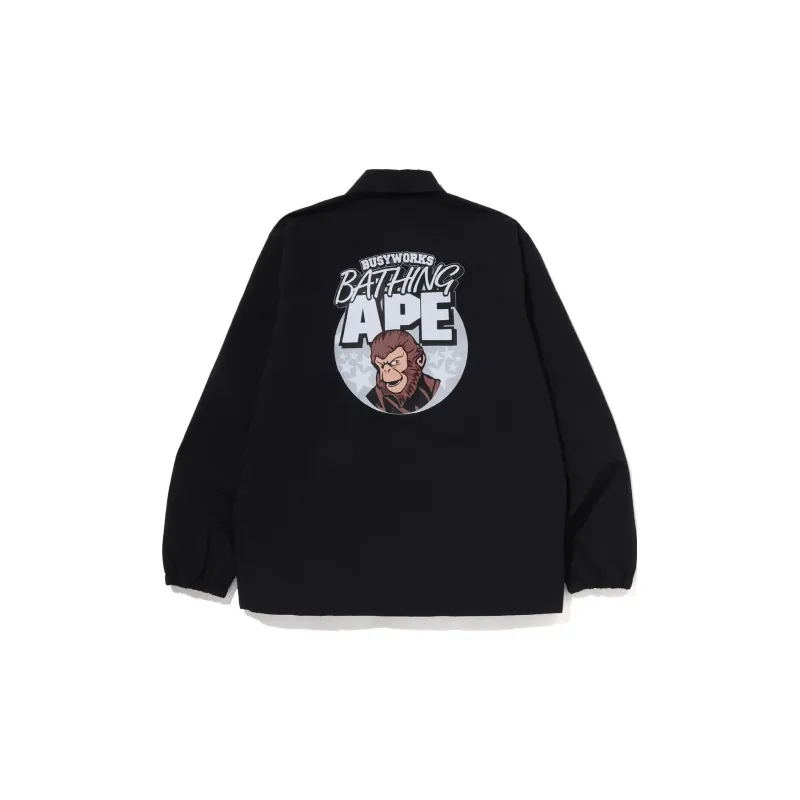Bape Ape Graphic Coach Jacket-1