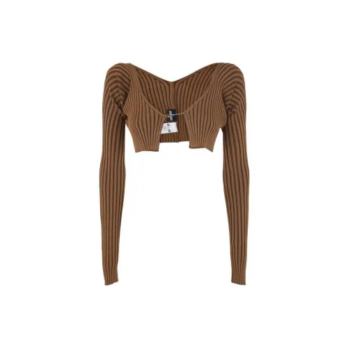 Jacquemus Crop Tops Women's Brown