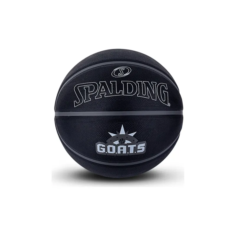 SPALDING GOATS Training Series Rubber Basketball Black Size 7 Competition-3