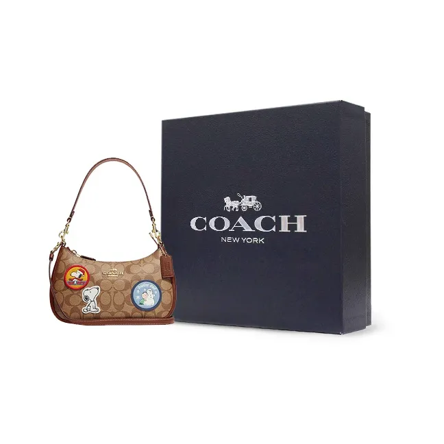 COACH X Peanuts Snoopy Teri 25 Shoulder Bag-8