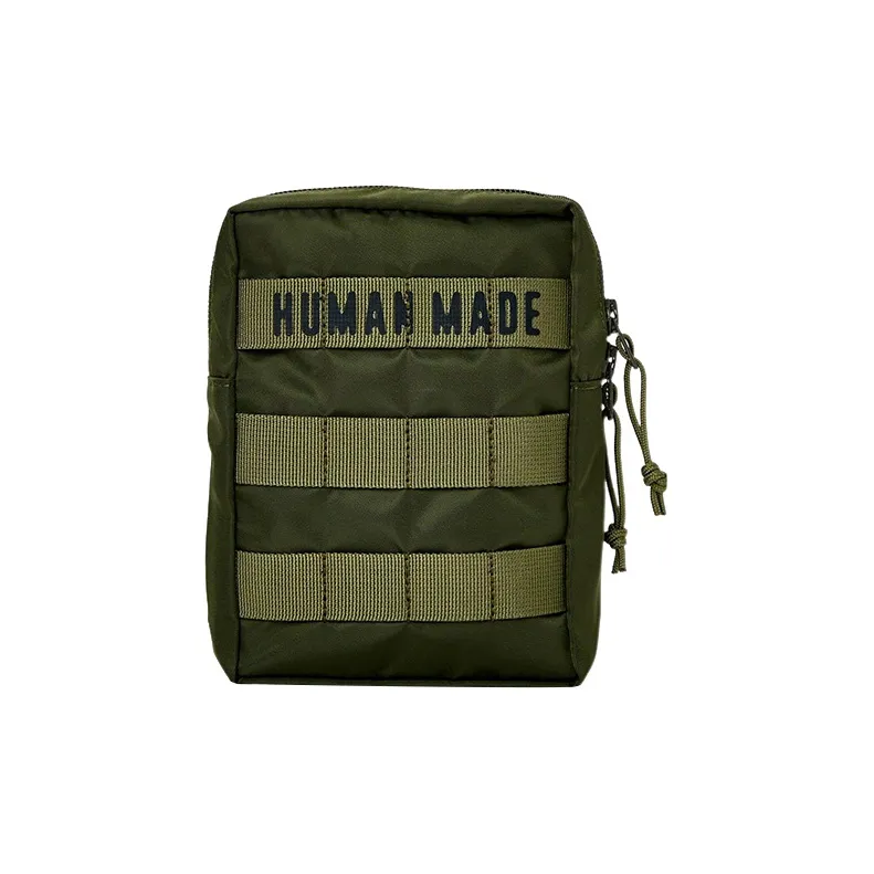 HUMAN MADE Nylon Shoulder Bag, Crossbody Bag Regular Women's Olive Green-0