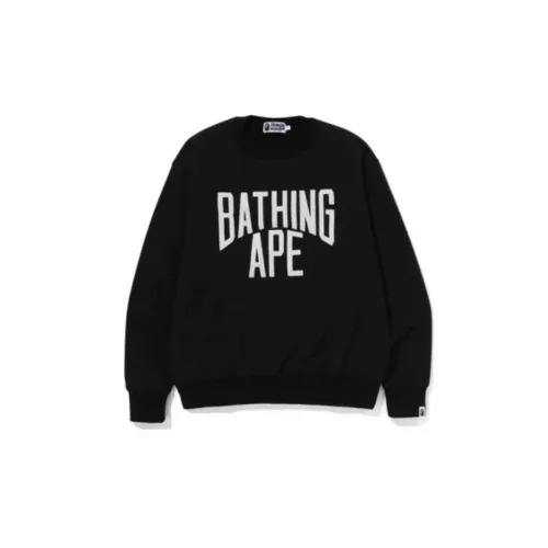 BAPE Smooth NYC Logo Relaxed Fit Crewneck 