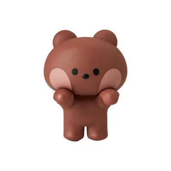 LINE FRIENDS Line Friends Mini Display Ornament Cute Cartoon Car Mounted Office Desktop Decoration Figure Chibi Figures