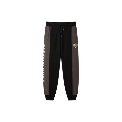 ED HARDY X Knitted Sweatpants Unisex Black