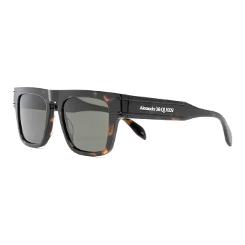 Alexander McQueen Sunglasses Men Brown